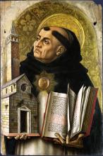 Saint Thomas Aquinas by Carlo Crivelli / Wikimedia Commons